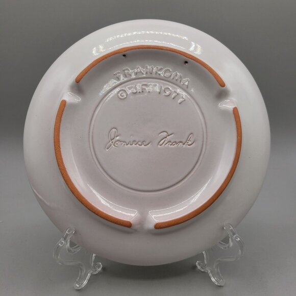 1977 Frankoma Birth Of Eternal Life Collector Plate Joneice Frank - Picture 2 of 5